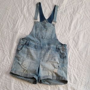 TORRID Short Overalls Plus Size 18